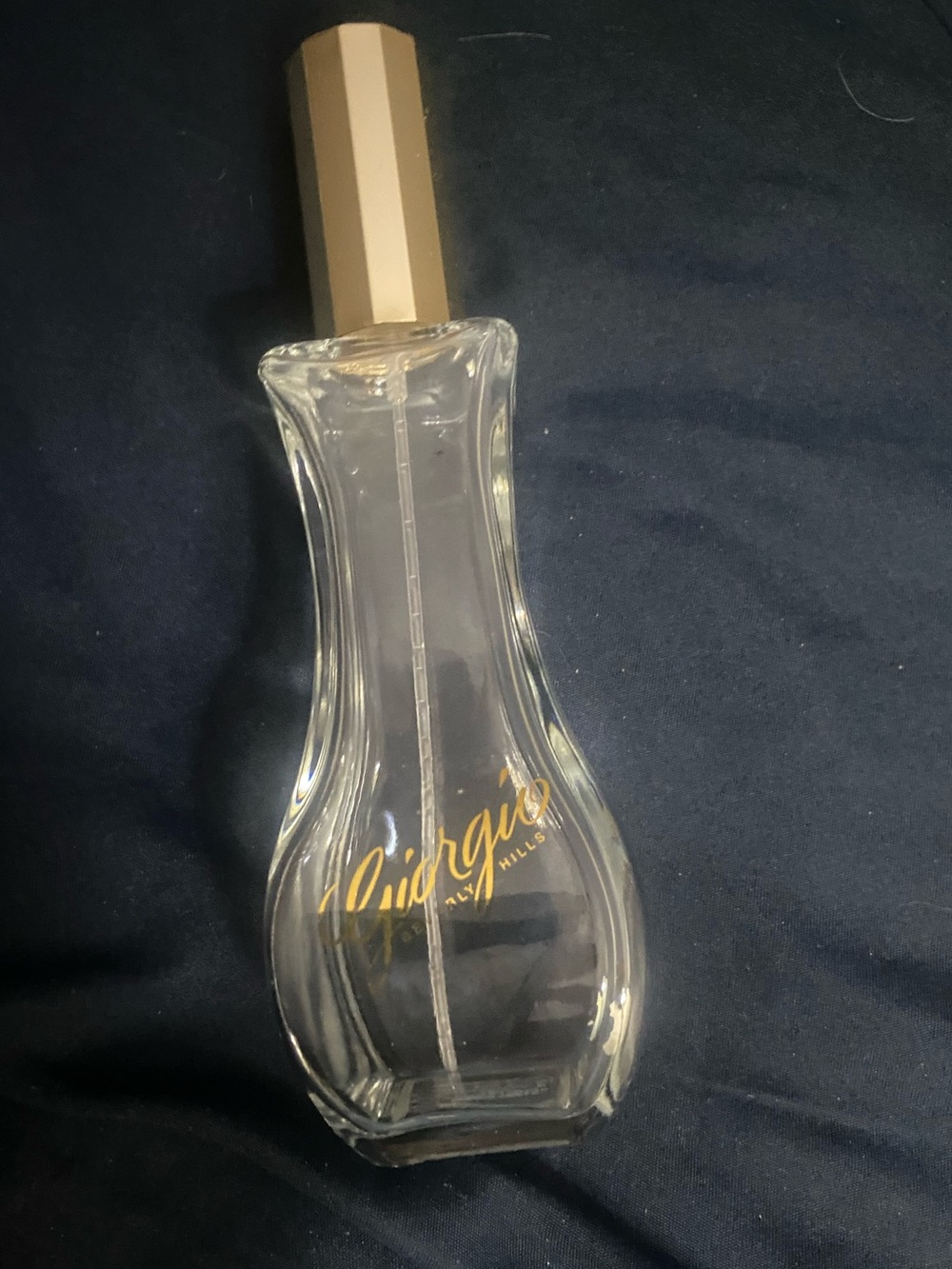 GIORGIO BEVERLY HILLS EMPTY 90 ml VNTG GLASS Bottle GORG